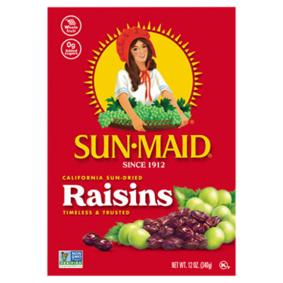 SunMaid California SunDried Raisins, 12 oz ShopRite