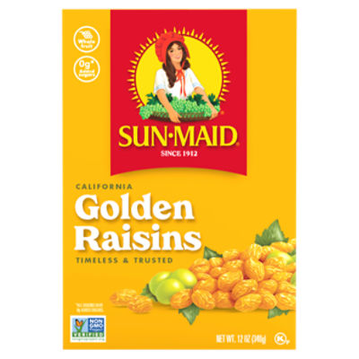 Sun-Maid California Golden Raisins, 12 oz