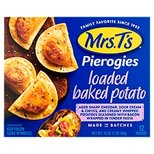 Mrs. T's Loaded Baked Potato, Pierogies, 16 Ounce