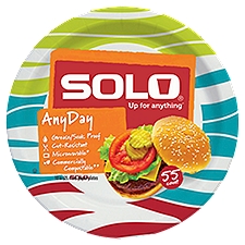 Solo Paper Plate Value Pack - 10 inch, 55 Each