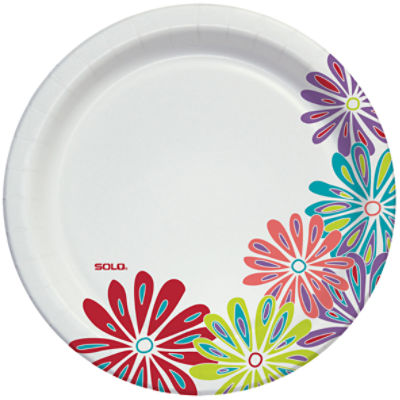 Solo AnyDay 10 Inch Paper Plates, 22 ct / 10 in - Foods Co.