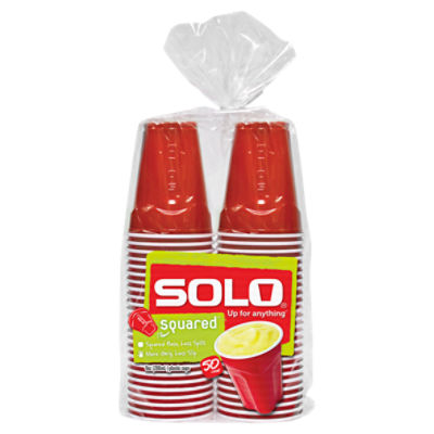  Red Solo Cups 16oz. (Pack of 50) : Health & Household