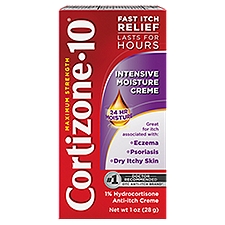 Cortizone-10 Intensive Moisture Anti-Itch Creme, 1 Ounce