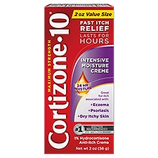 Cortizone-10 Intensive Moisture Anti-Itch Creme, 2 Ounce
