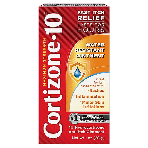 Cortizone-10 Water Resistant Anti-Itch Ointment