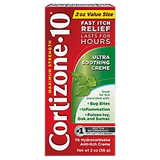 Cortizone-10 Ultra Soothing Anti-Itch Creme, 2 Ounce