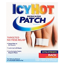 Icy Hot Medicated Patch - Extra Strength Large, 5 Each