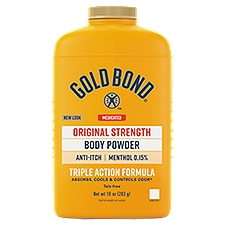 Gold Bond Medicated Original Strength Body Powder, 10 oz