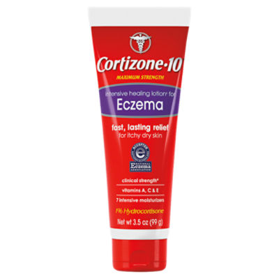 Cortizone 10 Intensive Healing Lotion, Eczema Care (3.5 Oz)