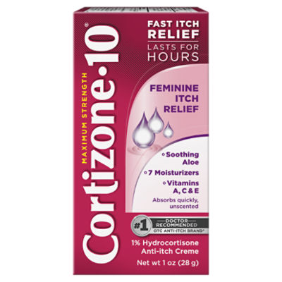 Cortizone10 Maximum Strength Feminine Itch Creme