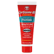Cortizone-10 Maximum Strength Anti-Itch Lotion for Psoriasis, 3.4 Ounce