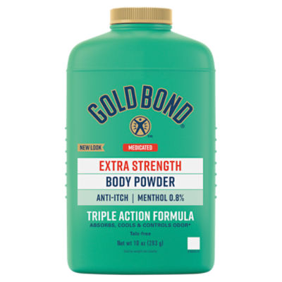 Gold Bond Medicated Extra Strength Body Powder, 10 oz