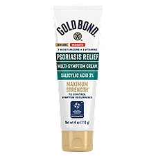 Gold Bond Ultimate Multi-Symptom Psoriasis Relief Cream, 4 Ounce