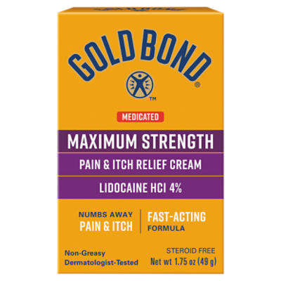 Gold Bond Maximum Strength Pain & Itch Creme 1.75 oz