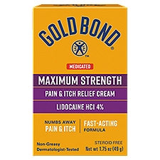 Gold Bond Maximum Strength Pain & Itch Creme 1.75 oz, 1.75 Ounce