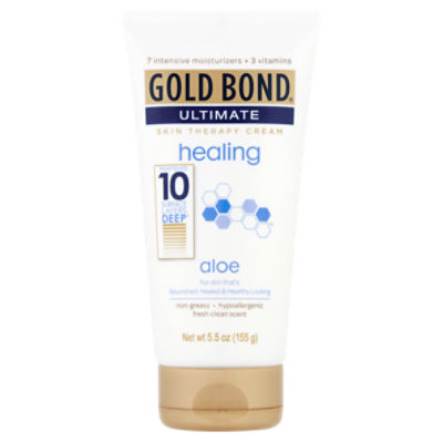 Gold Bond Ultimate Healing Aloe Skin Therapy Cream, 5.5 oz