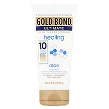 Gold Bond Ultimate Healing Aloe Skin Therapy Cream, 5.5 oz, 5.5 Ounce
