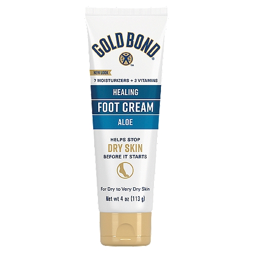 Gold Bond Healing Aloe Foot Cream 4 oz