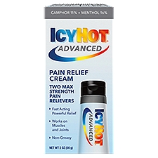 Icy Hot Advanced Pain Relief Cream, 2 oz
