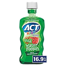 ACT Kids Anticavity Fluoride Rinse (16.9 Oz, Watermelon)