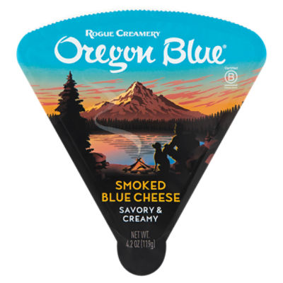 Rogue Creamery Oregon Blue Savory & Creamy Smoked Blue Cheese, 4.2 oz