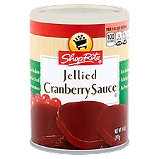 ShopRite Cranberry Sauce - Jellied, 14 Ounce