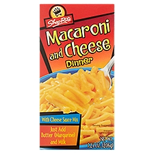 ShopRite Cheese Sauce Mix, Macaroni and Cheese Dinner, 7.25 Ounce