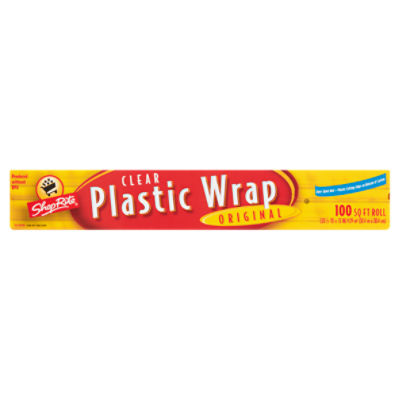 ShopRite 100 sq ft Roll Original Clear Plastic Wrap