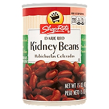 ShopRite Dark Red, Kidney Beans, 15 Ounce