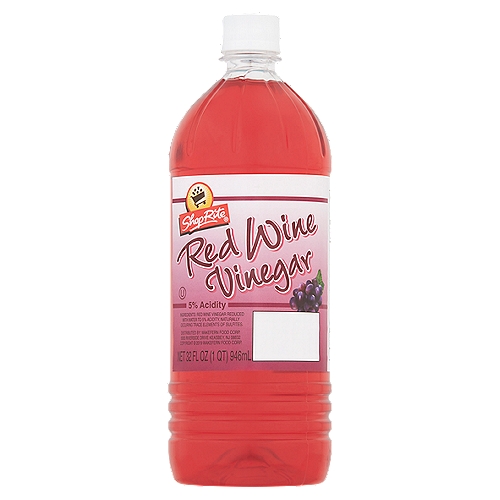 ShopRite Red Wine Vinegar, 32 fl oz
