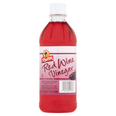 ShopRite Red Wine Vinegar, 16 fl oz, 16 Fluid ounce