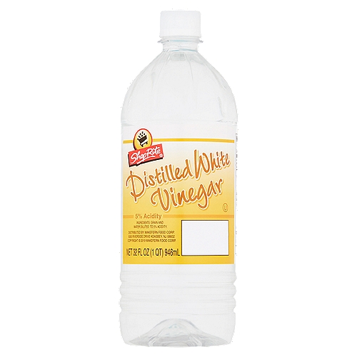 ShopRite Distilled White Vinegar, 32 fl oz