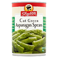 ShopRite Asparagus Spears - Cut Green, 14.5 Ounce