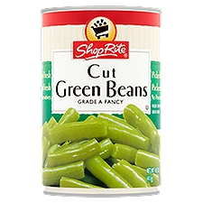 ShopRite Cut, Green Beans, 14.5 Ounce