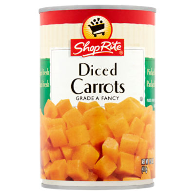 ShopRite Diced Carrots, 14.5 oz