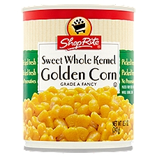 ShopRite Sweet Whole Kernel, Golden Corn, 8.5 Ounce