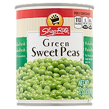 ShopRite Sweet Peas - Garden, 8.5 Ounce
