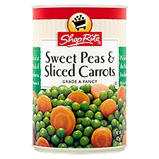 ShopRite Sweet Peas & Sliced Carrots, 15 Ounce