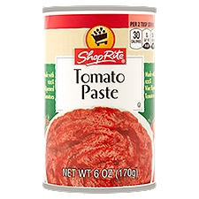 ShopRite Tomato Paste, 6 Ounce