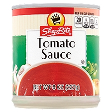 ShopRite Tomato Sauce, 8 Ounce
