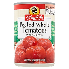 ShopRite Peeled Whole Tomatoes In Tomato Juice, 14.5 Ounce
