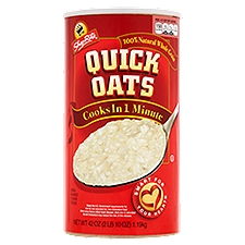 ShopRite Quick Oats, Cereal, 42 Ounce
