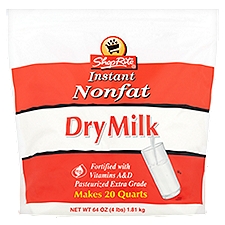 ShopRite Instant Nonfat Dry Milk, 64 oz