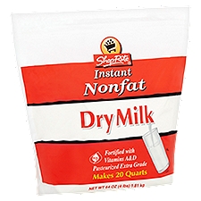 ShopRite Dry Milk - Instant, 64 Ounce