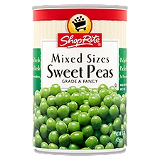 ShopRite Sweet Peas - Mixed Sizes, 15 Ounce