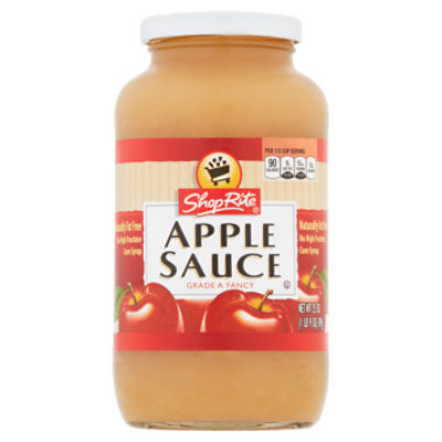 ShopRite Apple Sauce, 25 oz