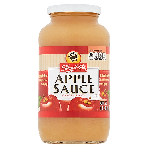 ShopRite Apple Sauce, 25 oz