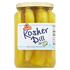 ShopRite Kosher Dill Spears, 24 Fluid ounce