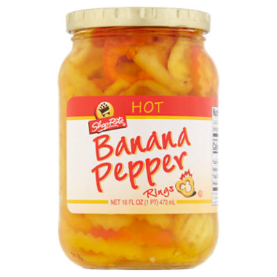 ShopRite Banana Peppers Rings, Hot