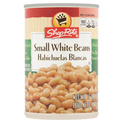 ShopRite Small White Beans, 15 oz